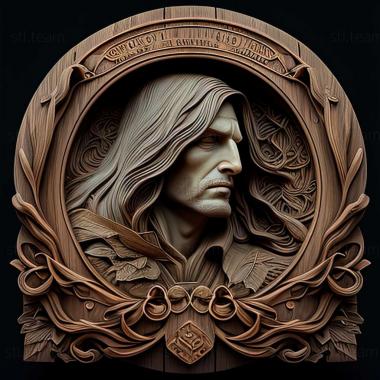 3D model The Lord of the Rings Aragorns Quegame (STL)